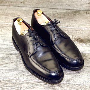 Allen Edmonds MSP Blucher 9.5 D Black * new Flannel Bags (add $15 Cedar Trees)